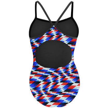 RISE Sandies Female Swerve Poly Swimsuit