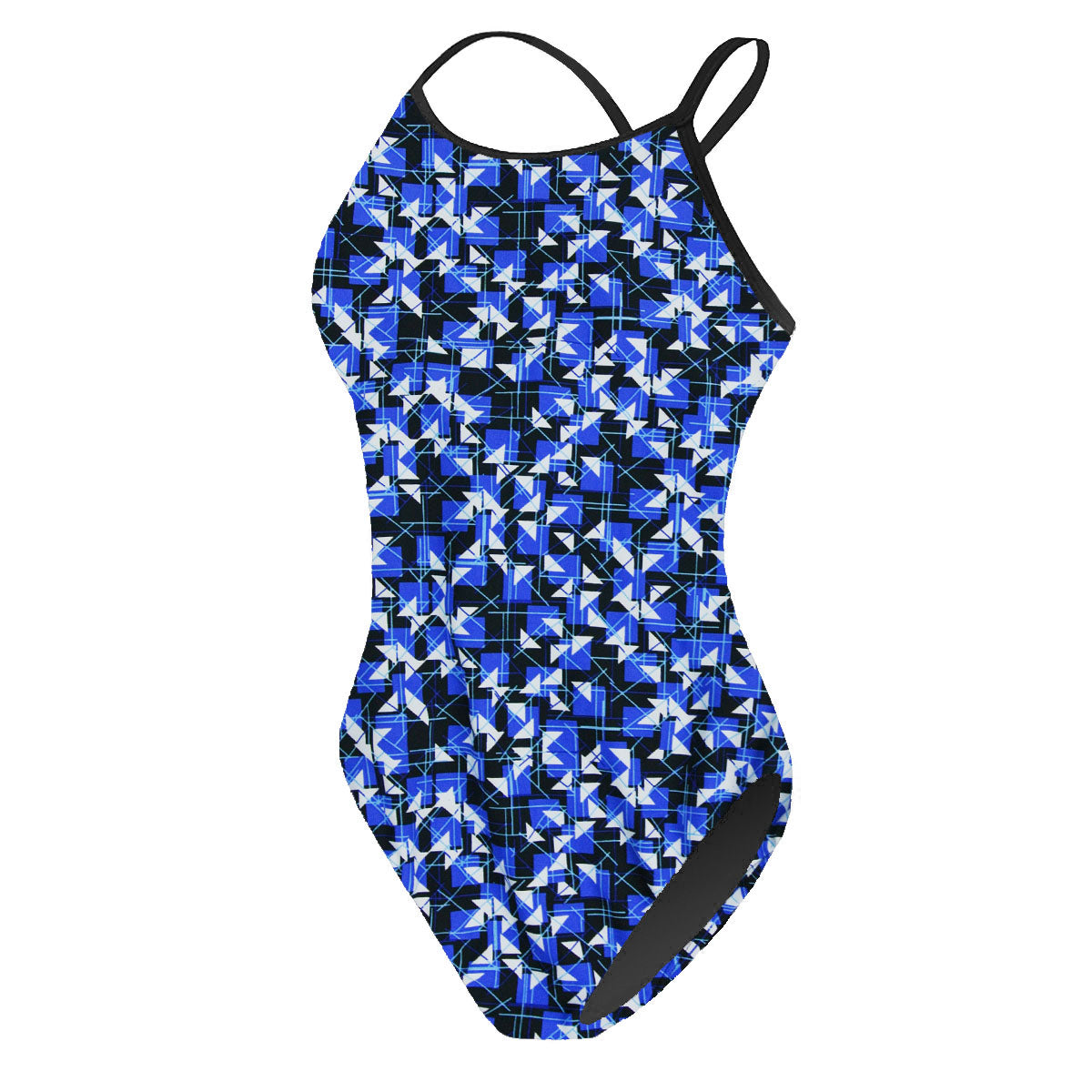 RISE Sandies Female Blueprint Poly Swimsuit