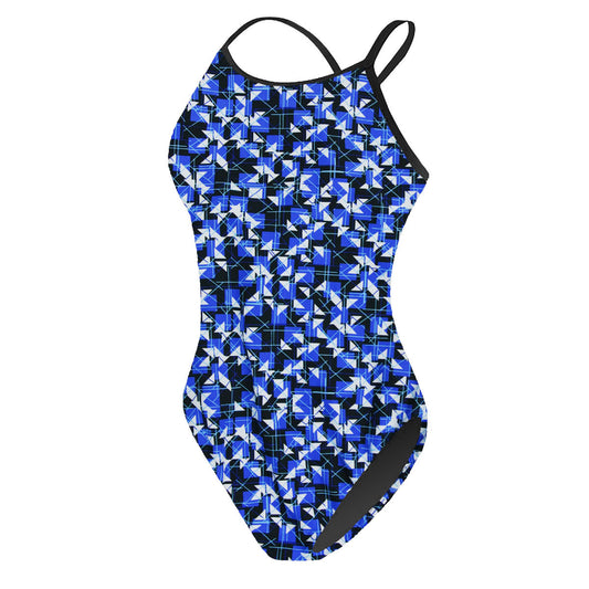 RISE Sandies Female Blueprint Poly Swimsuit