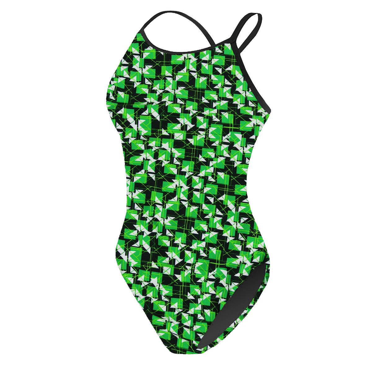 RISE Sandies Female Blueprint Poly Swimsuit
