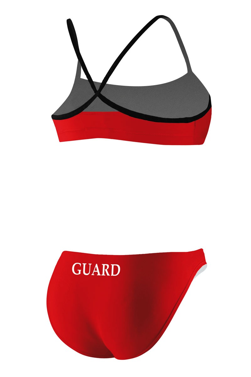 RISE Guard Poly 2-Piece Color Trim Bikini