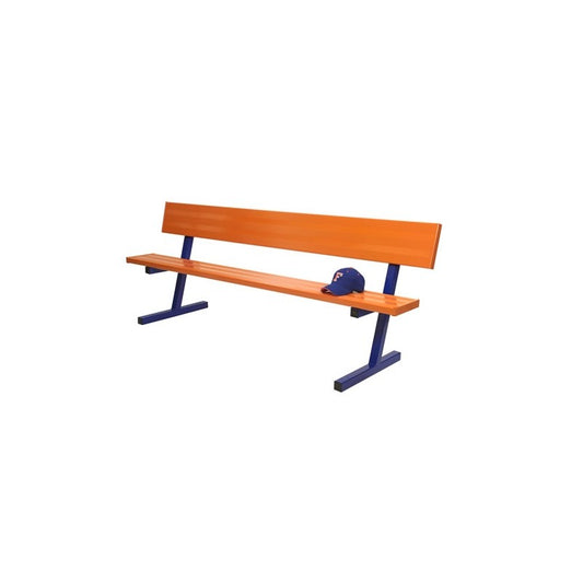 Powder coated Player Benches With Back