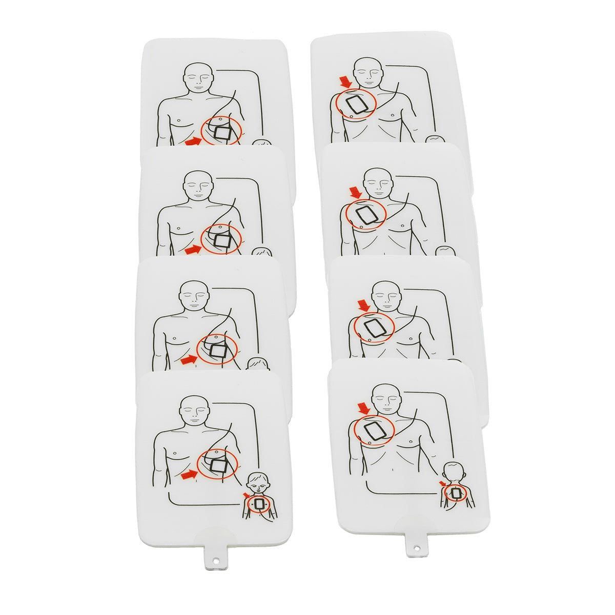 AED Universal Adult/Child Replacement Training Pad Set