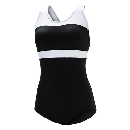 Dolfin Women's Color Block Conservative Lap Suit