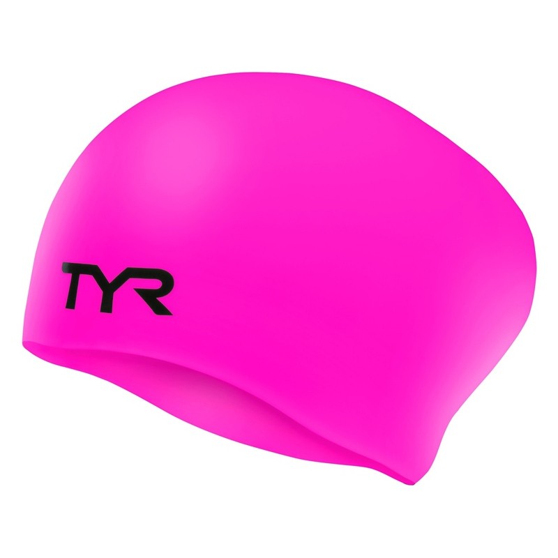 TYR Long Hair Wrinkle-free Swim Cap