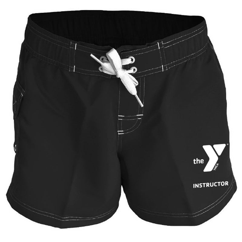 YMCA Instructor Female 5" Inseam Poly Short