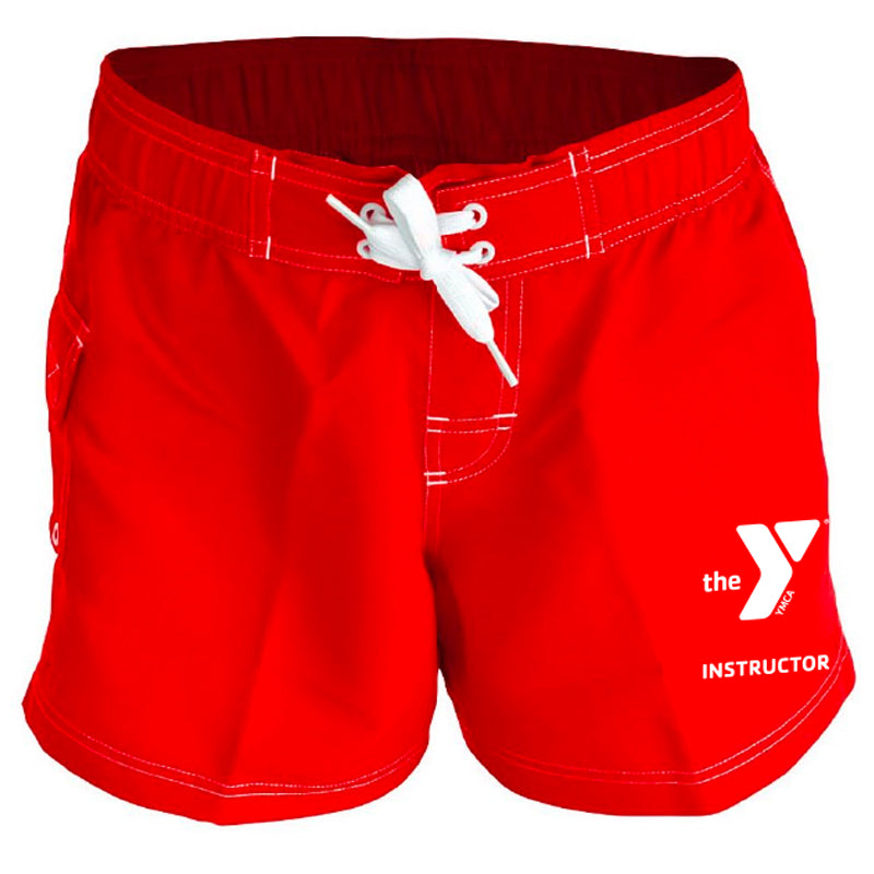 YMCA Instructor Female 5" Inseam Poly Short